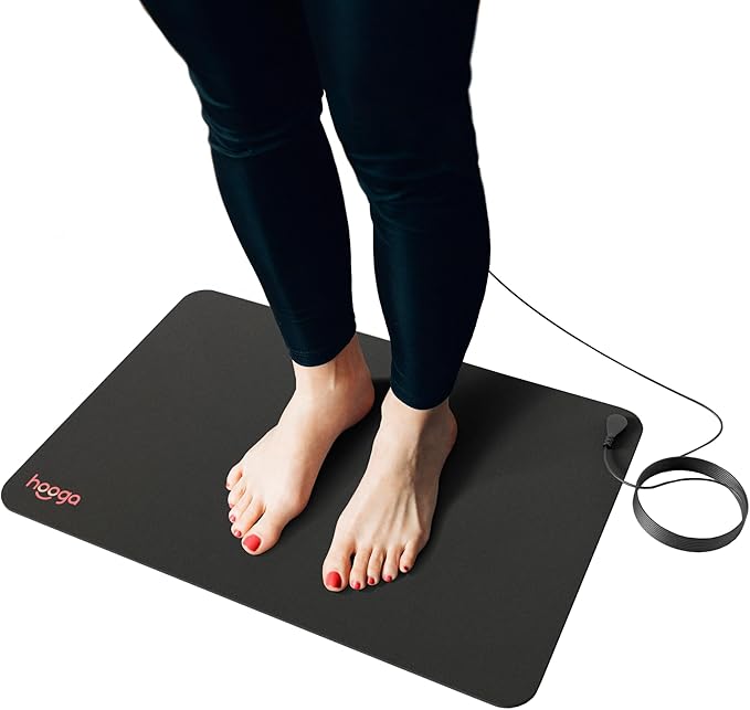 Hooga Grounding Mat for Sleep, Energy, Pain Relief, Inflammation, Balance, Wellness